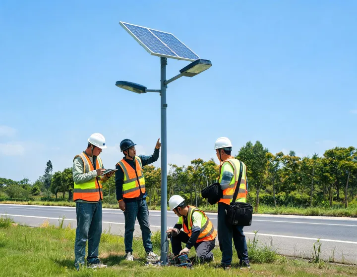 Sunna Design outdoor lighting engineering team