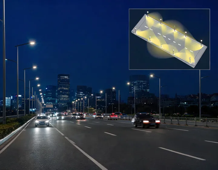 Urban roadway lighting calculation